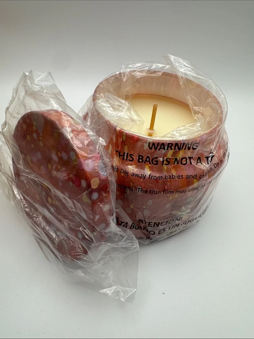 NWT Capri Blue Tinsel & Spice All A Glow 8 oz Candle Anthropologie